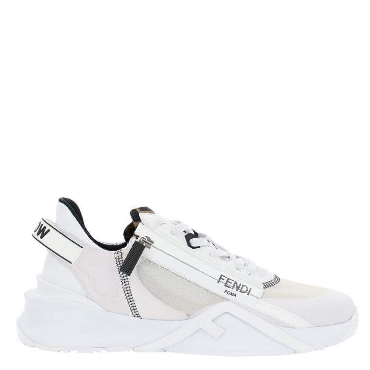 all white fendi shoes