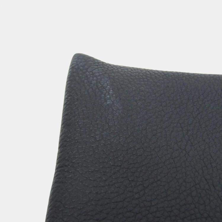 Pre Owned Fendi Dark Blue Leather After Roma Shoulder Bag 
