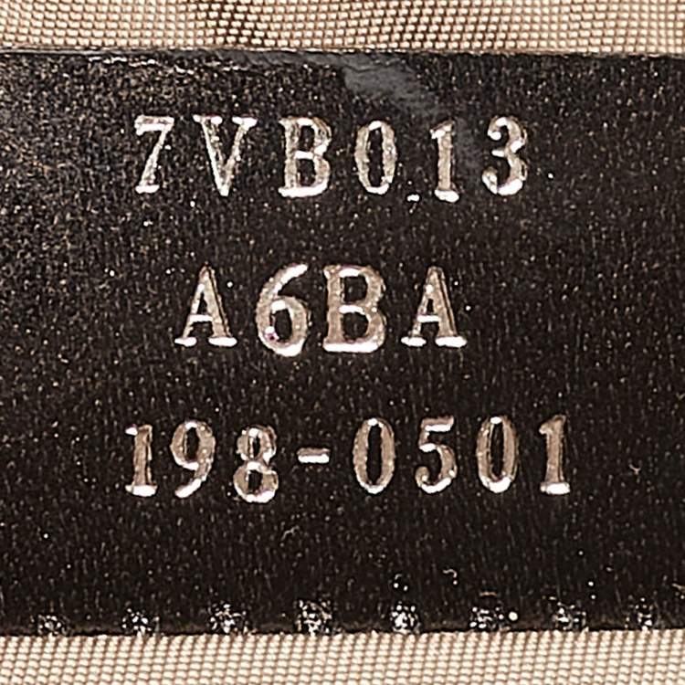 Pre Owned Fendi Beige Nylon FF Logo Changing Bag