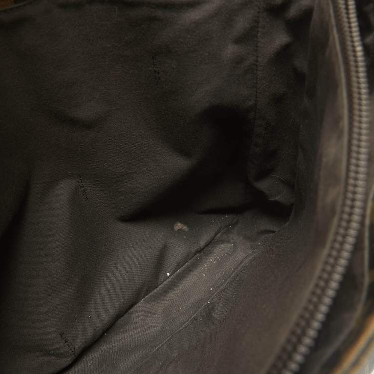 Pre Owned Fendi Tobacco Zucca Coated Canvas Messenger Bag