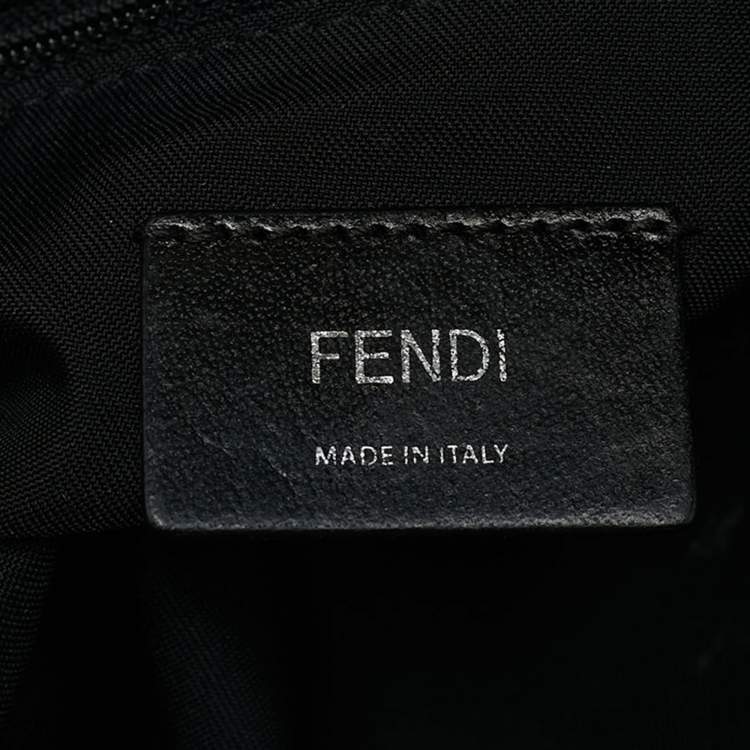 Pre Owned Fendi Multicolor Nylon Monster Eyes Backpack