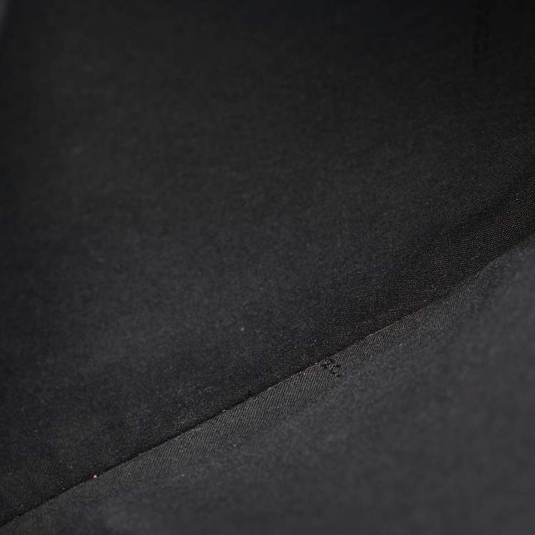 Pre Owned Fendi Black Leather Joker Slim Pouch
