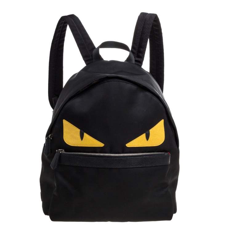 fendi monster eyes backpack