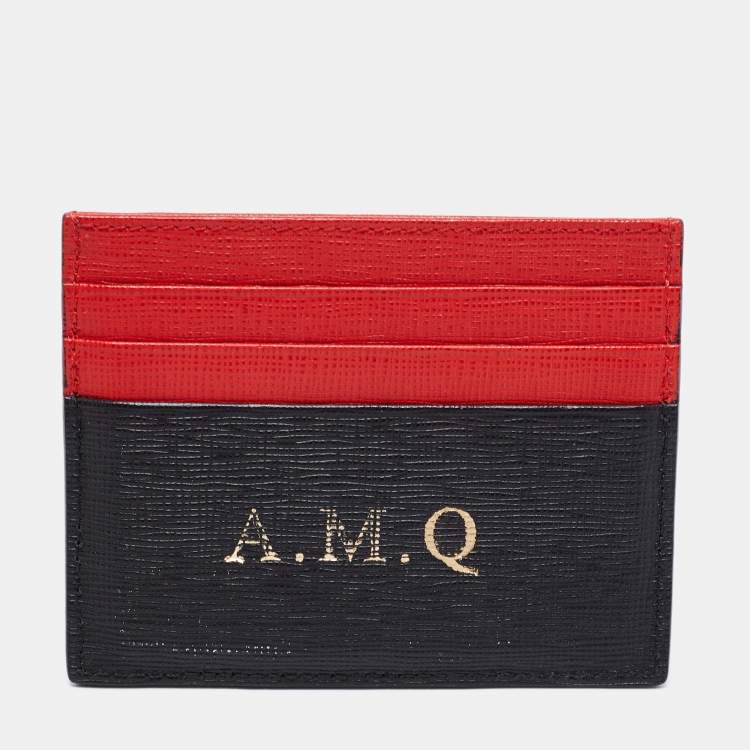 Pre Owned Fendi Multicolor Leather Monster Eye Card Holder