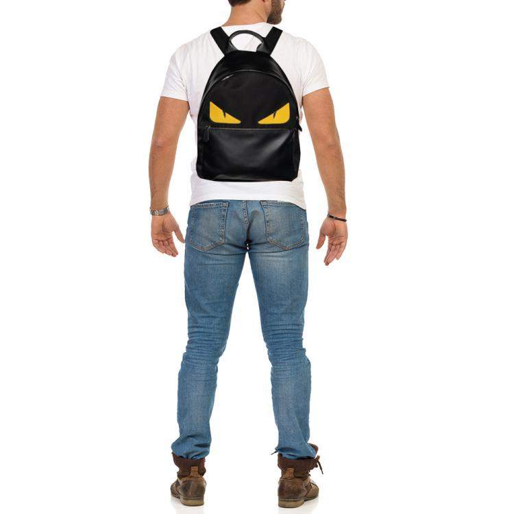 Fendi mens designer online backpacks