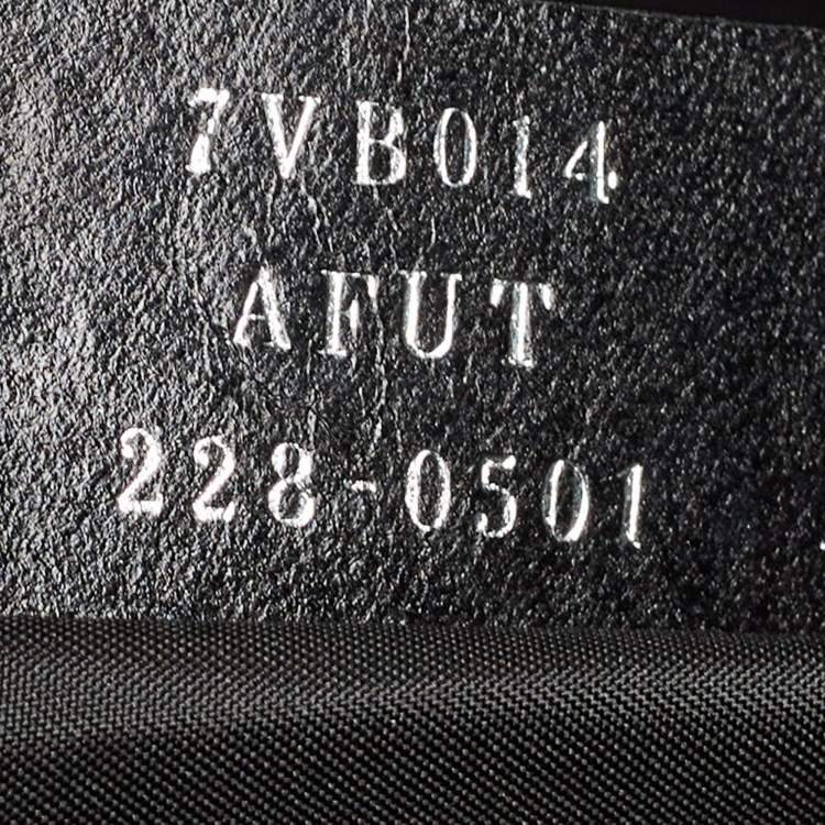 Pre Owned Fendi Black Nylon and Leather Changing Bag