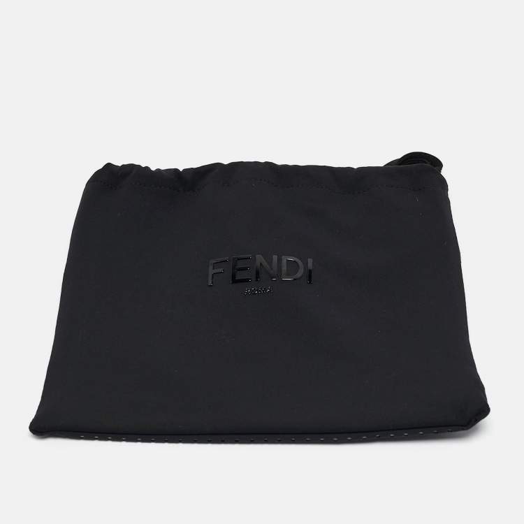 Pre Owned Fendi Brown Zucca Print Synthetic Swim Shorts XXXL