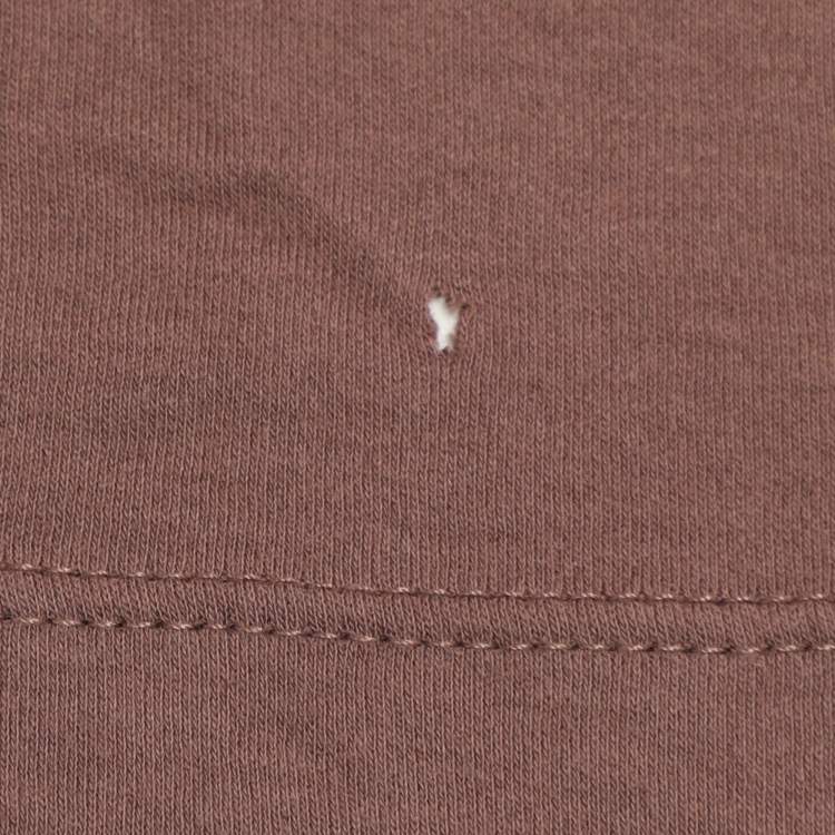 Pre Owned Fendi Brown Jersey Crew Neck T-Shirt L