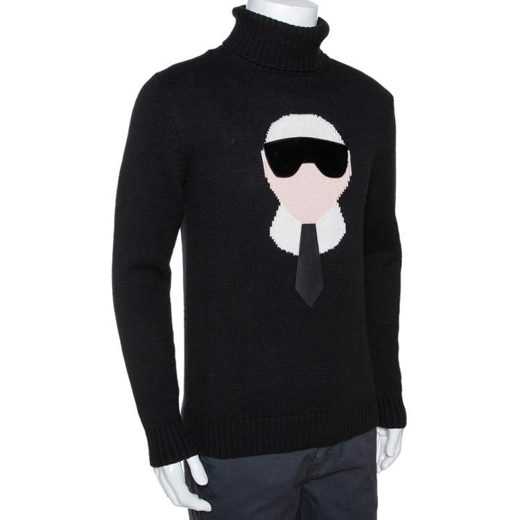 fendi sweater black