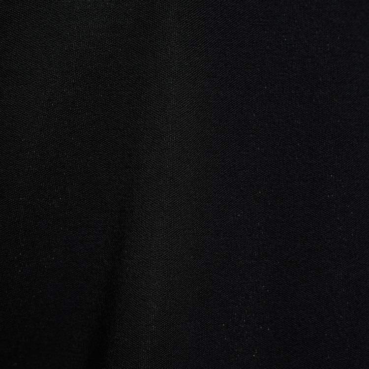 مملوكة مسبقًا Fendi Black Wool Blend Zucca Degrade Crew Neck Jumper M