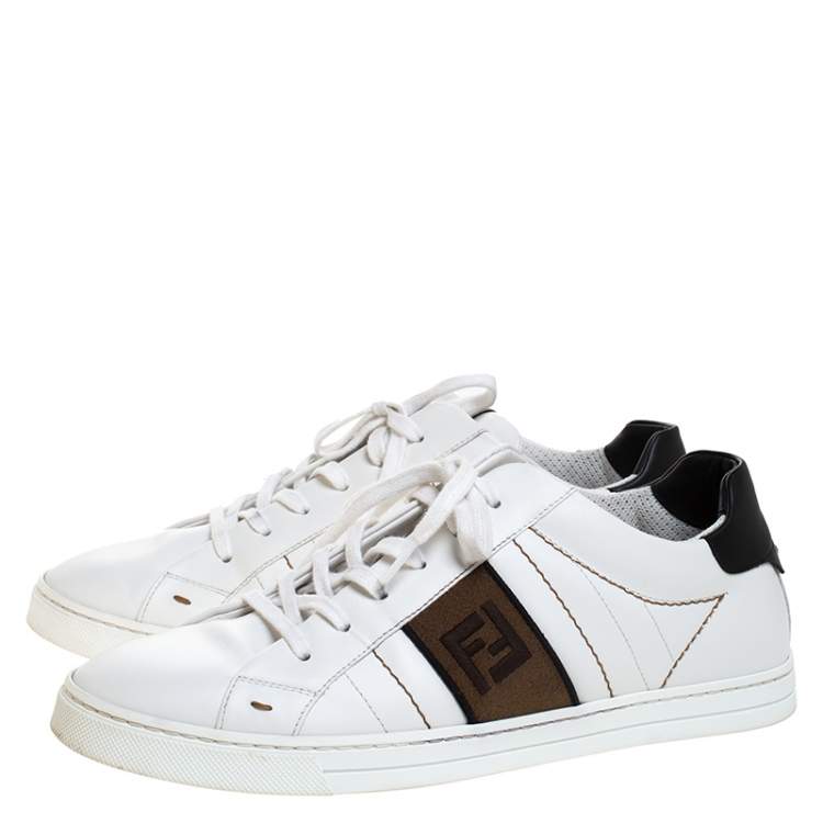 fendi lace up sneakers