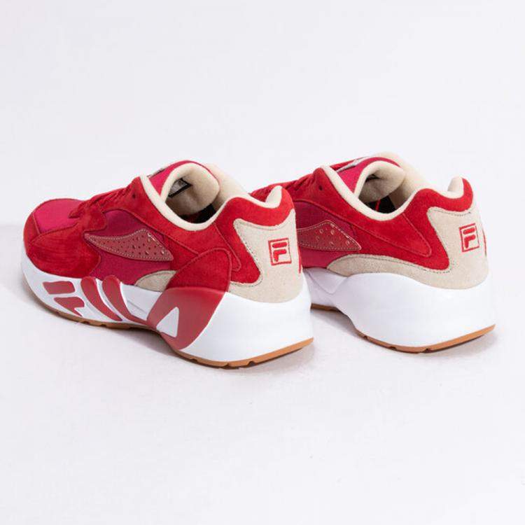 Pre Owned Fila Red Mindblower Red Sneakers Size 42 (Available for UAE Customers Only)
