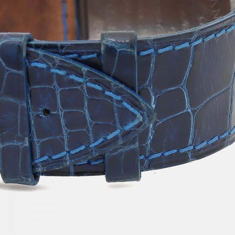 Pre Owned Franck Muller Long Island 10002QZ Quartz Black Stainless Steel men's Wristwatch 30mm