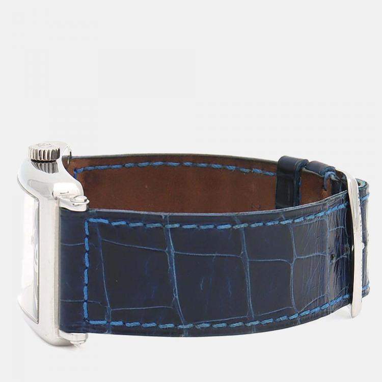 Pre Owned Franck Muller Long Island 10002QZ Quartz Black Stainless Steel men's Wristwatch 30mm