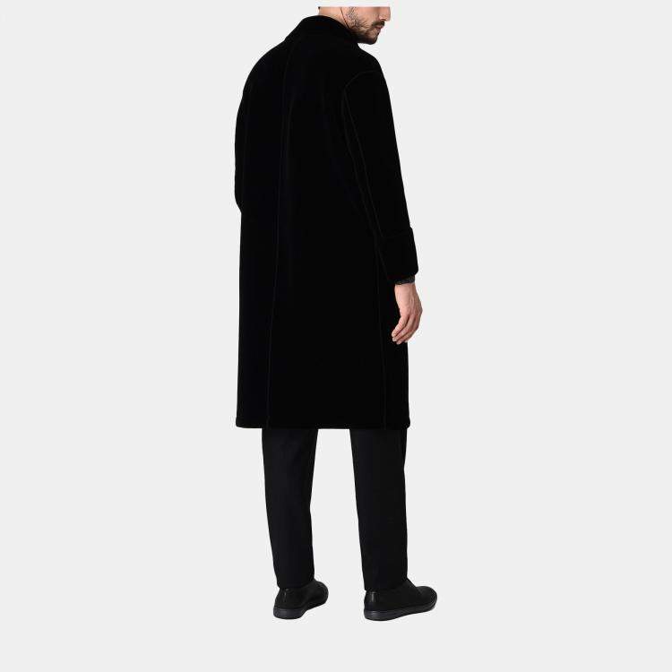 Pre Owned Giorgio Armani Polyamid Coats M