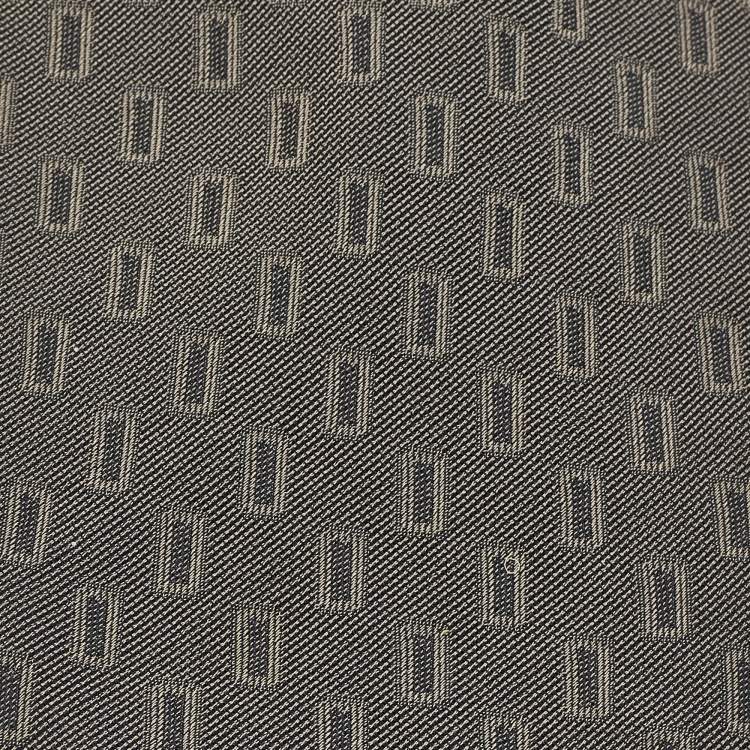 Pre Owned Giorgio Armani Vintage Grey Patterned Silk Tie