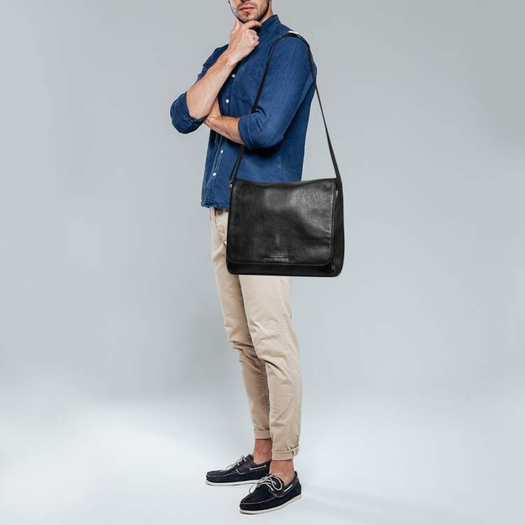 EMPORIO ARMANI: shoulder bag for men - Black | Emporio Armani shoulder bag  Y4M361Y217J online at GIGLIO.COM