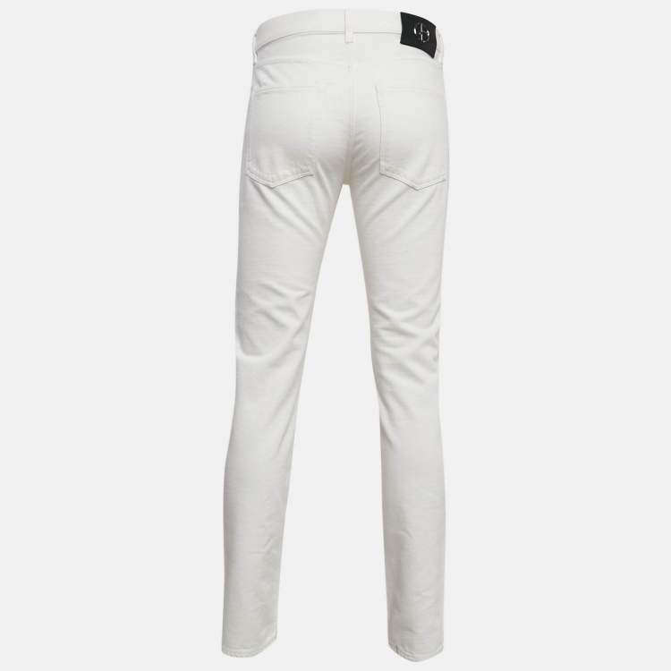 Giorgio Armani Big White ホワイトデニム Giorgio Armani White Denim Jeans XS Waist 29