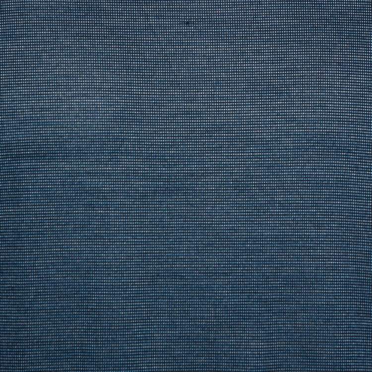 Pre Owned Giorgio Armani Steel Blue Silk Crew Neck T-Shirt XL