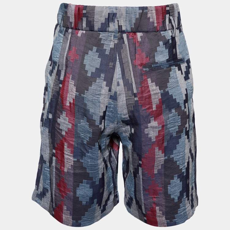 Armani linen shorts best sale