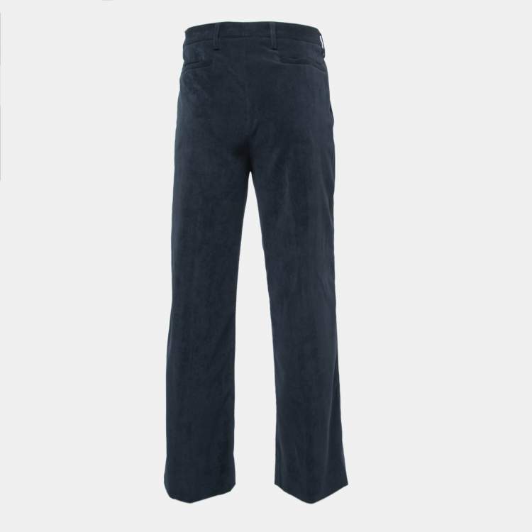 Heavyweight Corduroy Trousers - Ink Blue | Men's Corduroy Trousers | Oliver  Brown, London