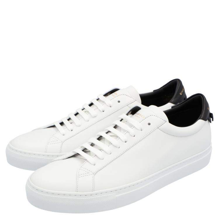 Pre Owned Givenchy White Urban Street Sneakers Size EU 40