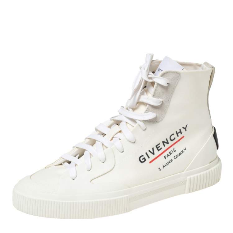 givenchy chain tennis light low sneakers in canvas