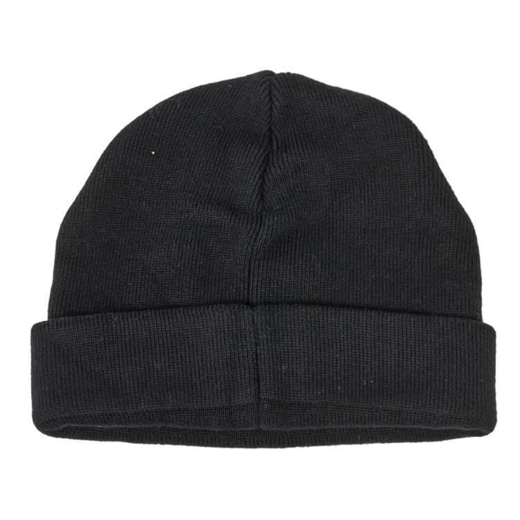 Pre Owned Givenchy Black Star Logo Intarsia Knit Cashmere Beanie