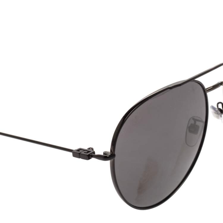 Pre Owned Givenchy Black GV7196/G/S Aviator Sunglasses 