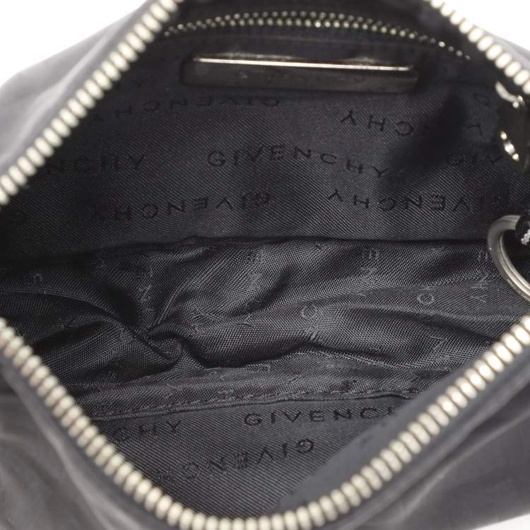 Pre Owned Givenchy Black Nylon Pouch
