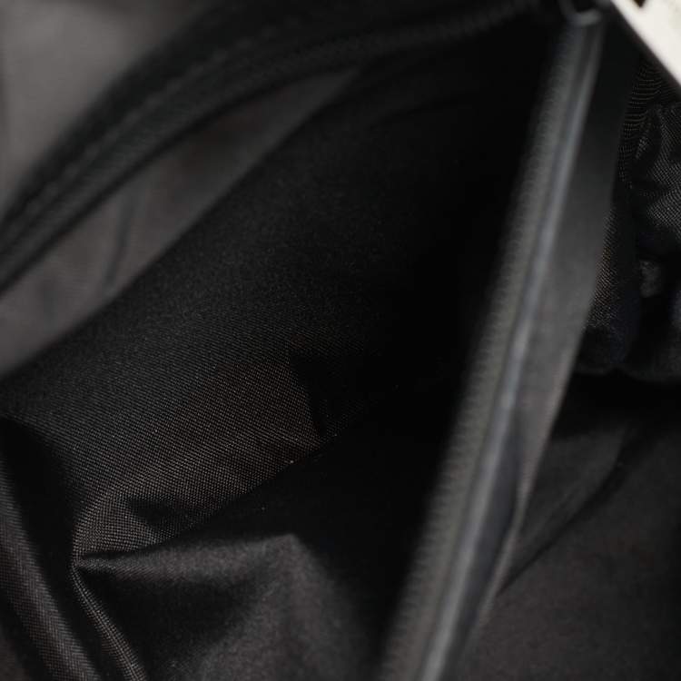 Pre Owned Givenchy Black Leather MC3 Backpack