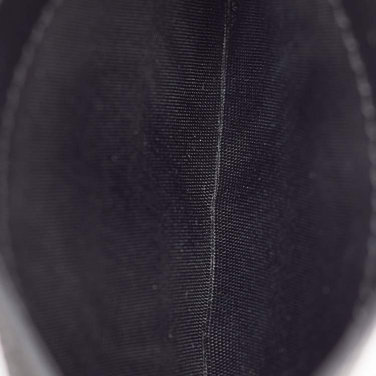 Pre Owned Givenchy Black Leather Monkey Brothers Card Case