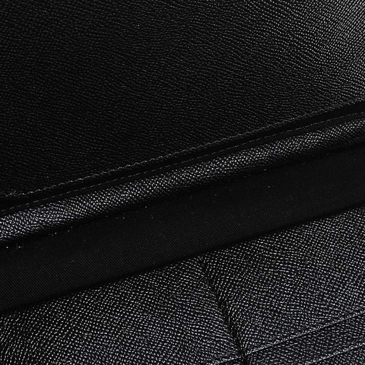 Pre Owned Givenchy Black Leather Double Zip Pouch