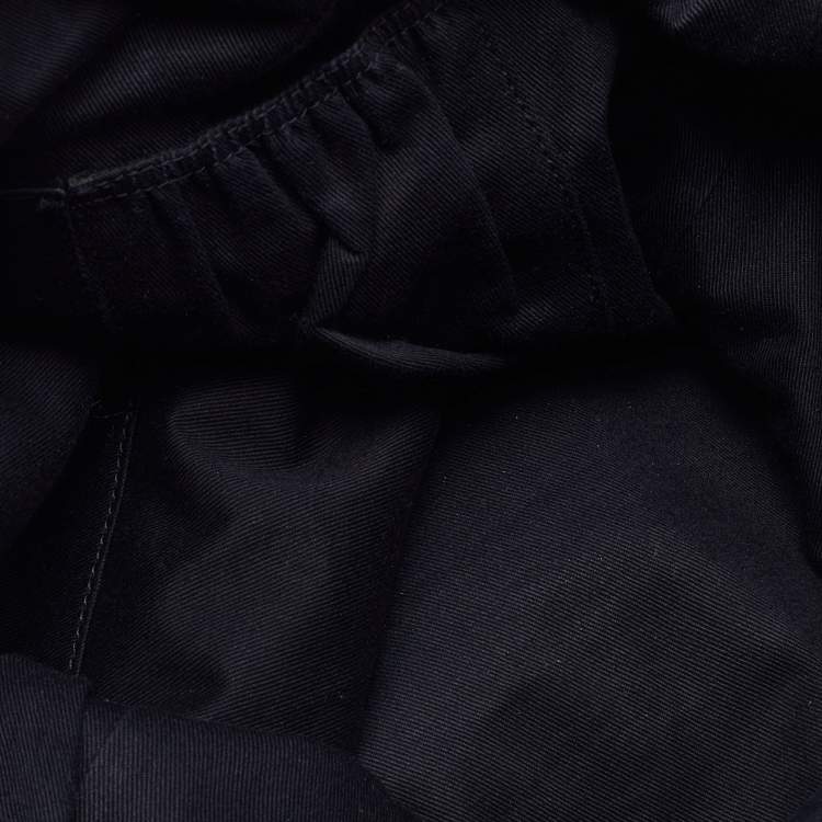 مملوكة مسبقًا Givenchy Black Canvas and Leather Doberman Tote