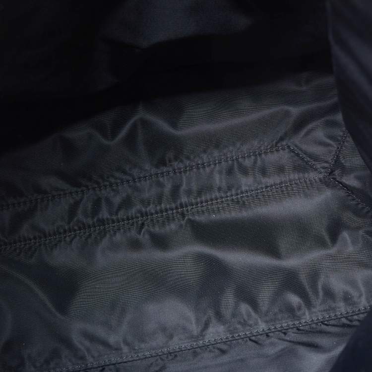 Pre Owned Givenchy Multicolor Camouflage and Striped Nylon Tote