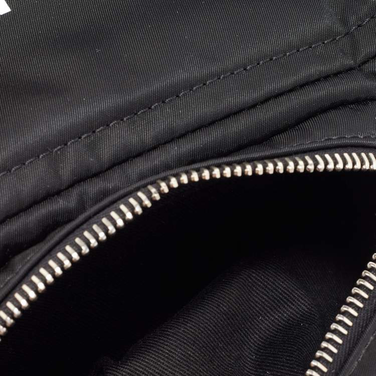 Pre Owned Givenchy Black Nylon Pandora Pocket Messenger Bag