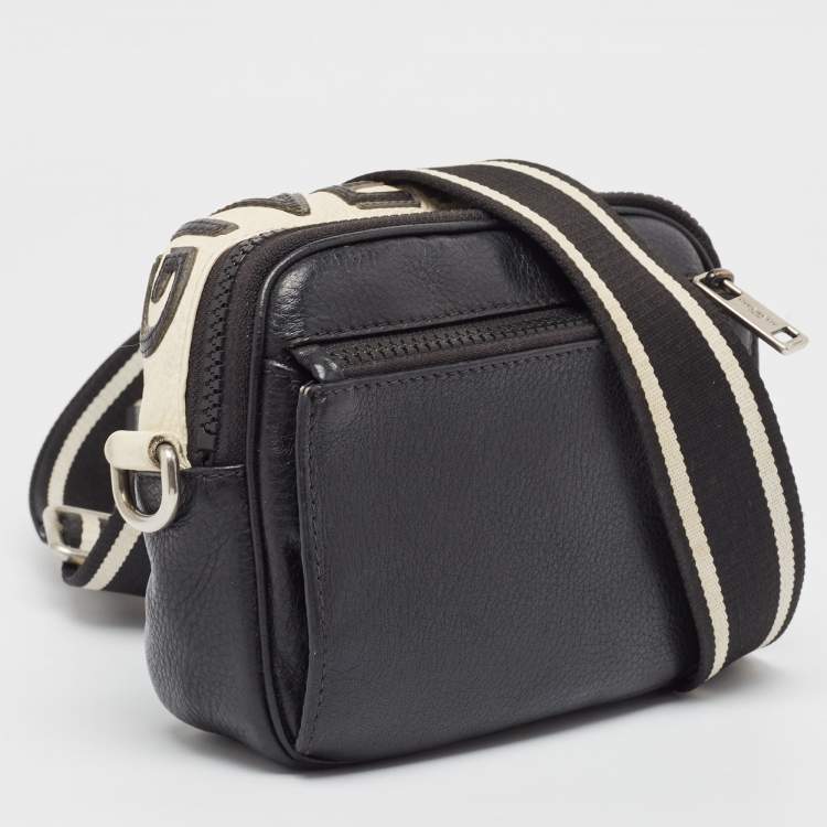 Pre Owned Givenchy Multicolor Leather Zip Messenger Bag