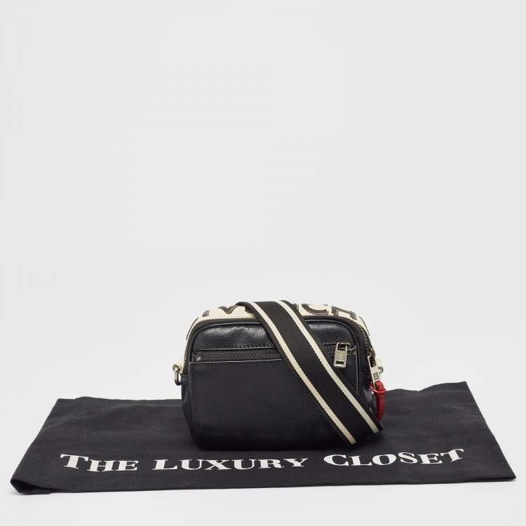 Pre Owned Givenchy Multicolor Leather Zip Messenger Bag