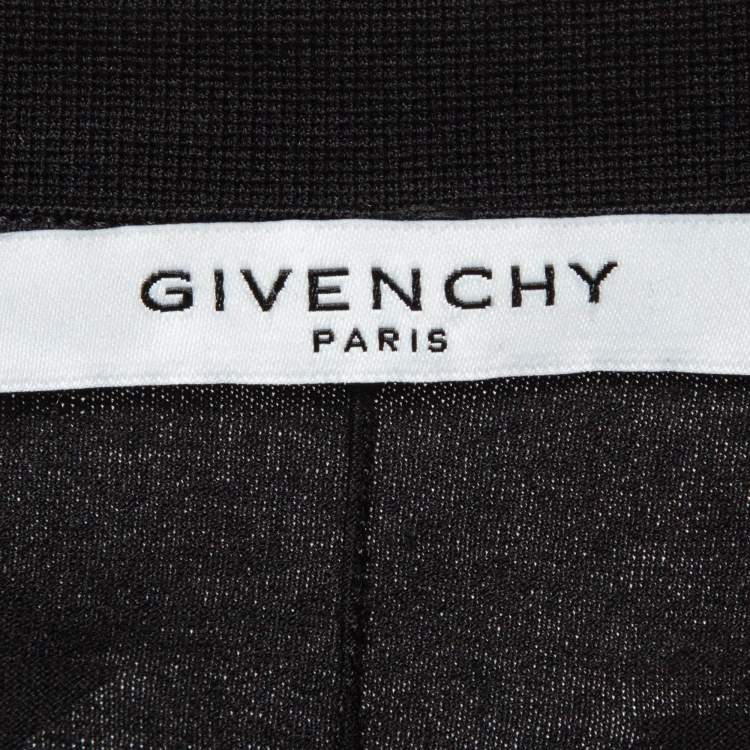 Pre Owned Givenchy Black Star Print Cotton T-Shirt M