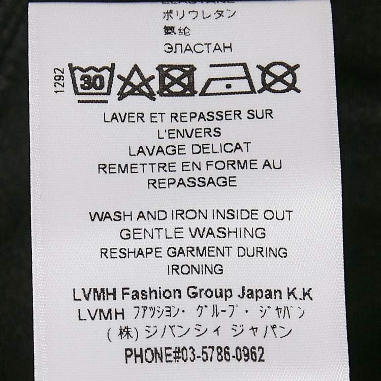 Pre Owned Givenchy Black Logo Band Jersey Shorts XL