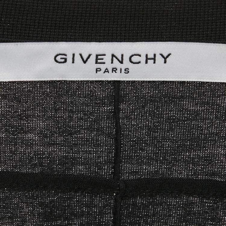 Pre Owned Givenchy Black Crucifixion Print Jersey T-Shirt L