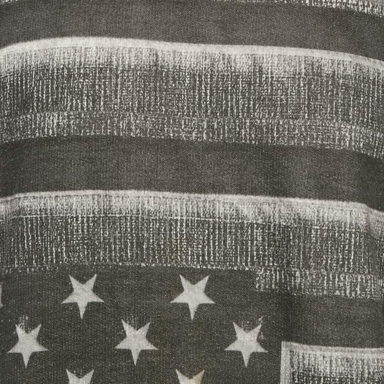 مملوكة مسبقًا Givenchy Stars Print Cotton Crewneck Sweatshirt M