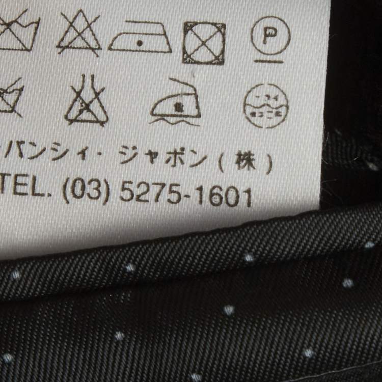 Pre Owned Givenchy Black Wool Mid Length Coat M