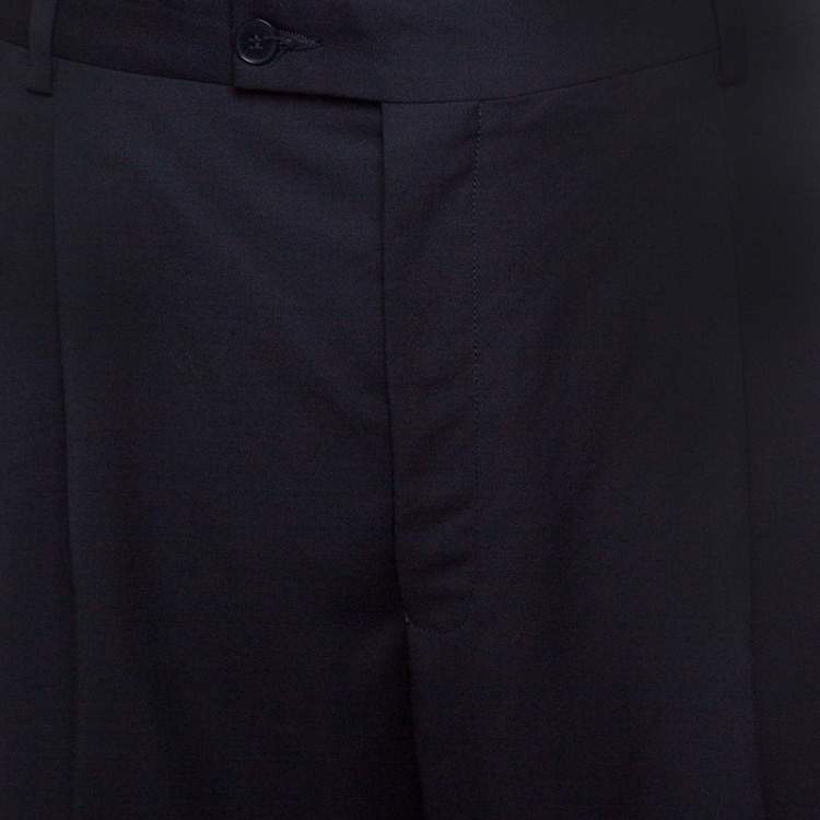 Pre Owned Givenchy Black Tailored Trousers 3XL