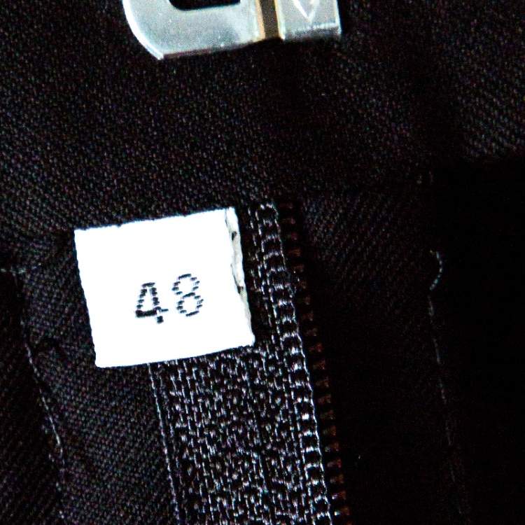 Pre Owned Givenchy Black Tailored Trousers 3XL