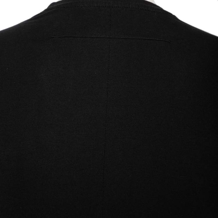 Pre Owned Givenchy Black Rottweiler Print Cotton Jersey Crew Neck T-Shirt S
