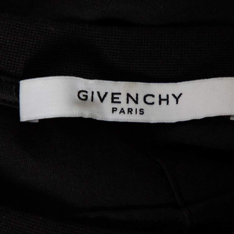 Pre Owned Givenchy Black Cotton Army Skull Print Round Neck T-Shirt S 