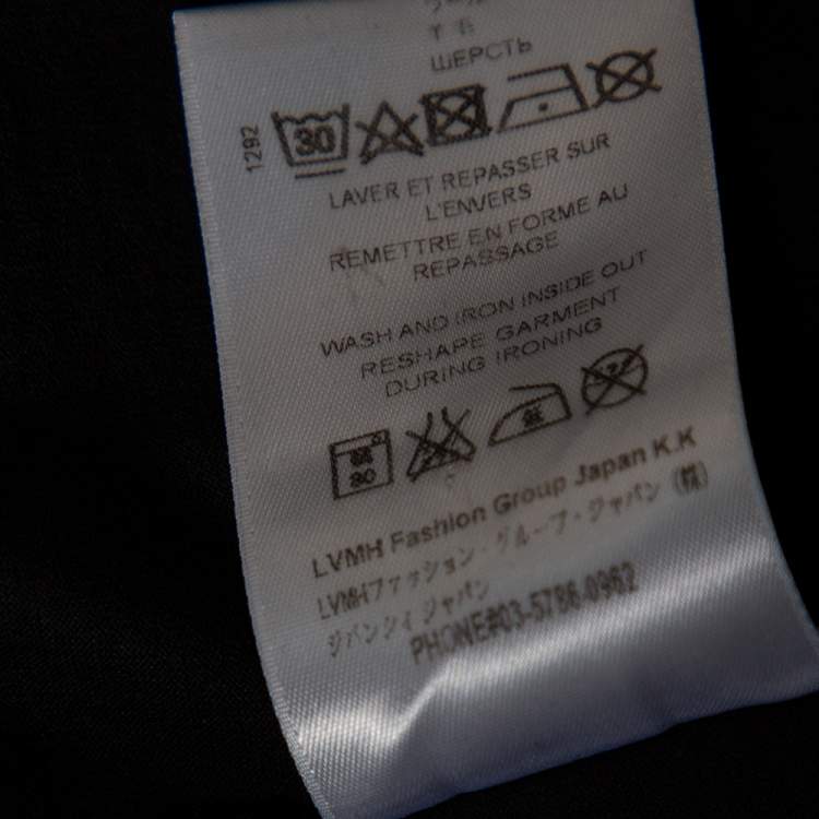 Pre Owned Givenchy Black Star Applique Detail Cuban Fit T-Shirt L