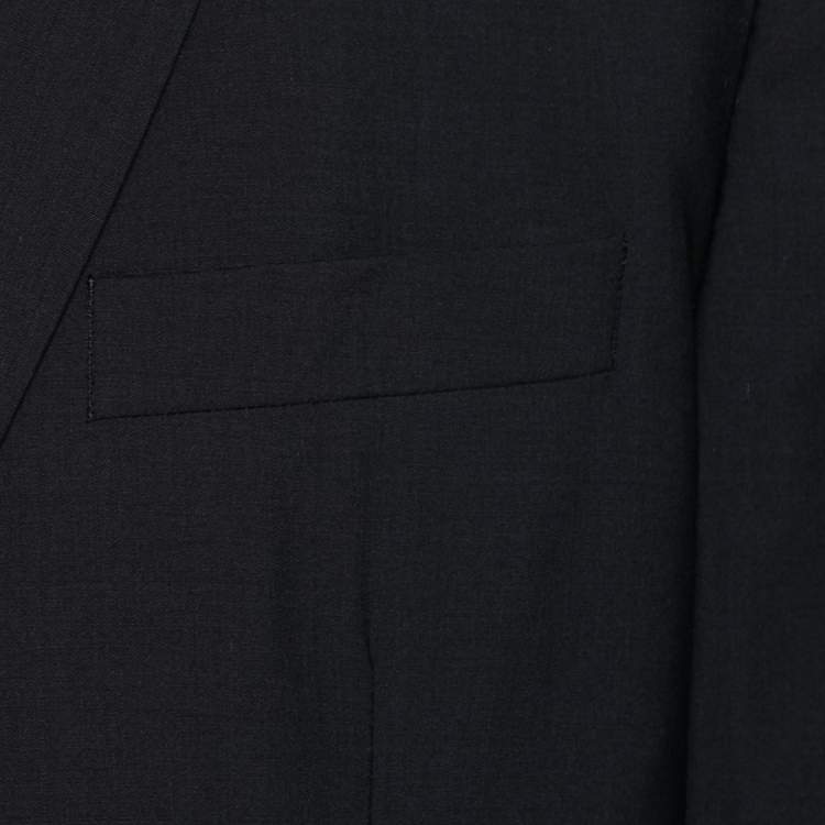 Pre Owned Givenchy Blue Wool Tailored Blazer XXXL