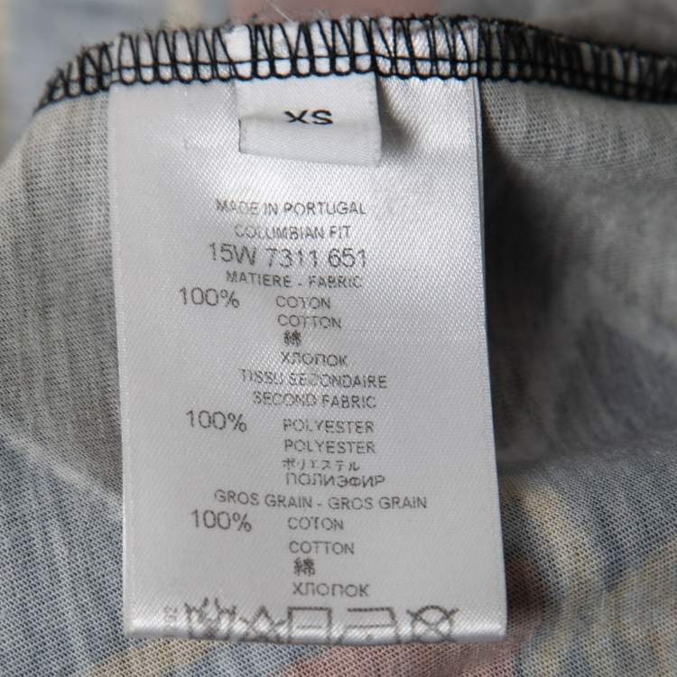 Pre Owned Givenchy Black Distressed Cotton Crewneck Sweatshirt XS
